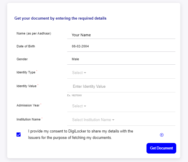 Create an ABC ID through DigiLocker